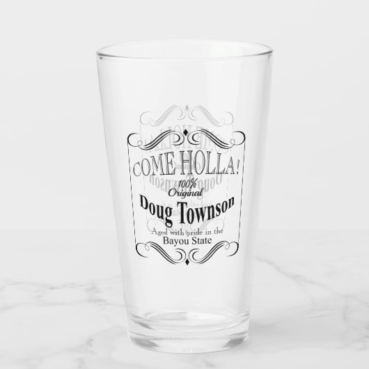 Kom Holla - Ouderdom met trots Glas (Achterkant)