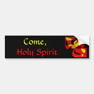 KOM, HOLY SPIRIT BUMPERSTICKER