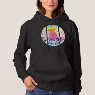 Kom in Loser We doen Butt Stuff Tie Dye Alien Hoodie