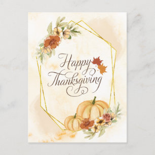 Kom in zijn aanwezigheid met Thanksgiving Bijbel Briefkaart