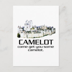 Kom je wat kamelot halen. briefkaart