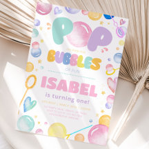 Kom langs voor Bubbles Verjaardag