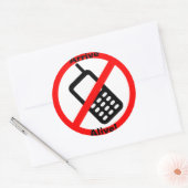 Kom levend! Grote ronde Sticker (Envelop)