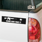 Kom maar mee. bumpersticker (Op Truck)