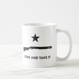 Kom maar mee. (Shotgun) Koffiemok