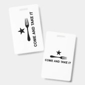 Kom mee. badge (Front & Back)