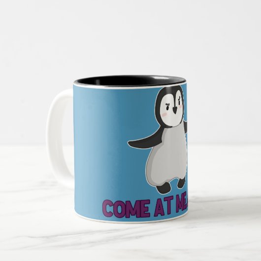 Kom mee, Bro Penguin mok (Voorkant links)