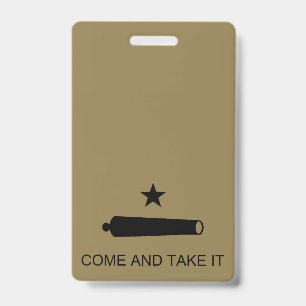 Kom mee! De veldslag van de staat Texas Badge