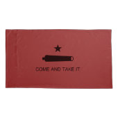 Kom mee! De veldslag van de staat Texas Kussensloop (Achterkant-Links)