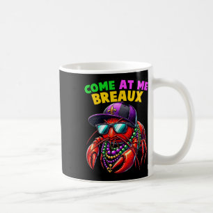 Kom mee naar Breaux Crawfish Beads Funny Mardi Gra Koffiemok