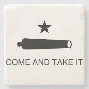 Kom mee. stenen onderzetter