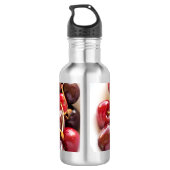 kom met kersen waterfles  (Achterkant)