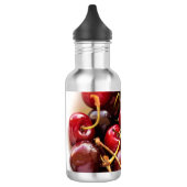 kom met kersen waterfles  (Links)