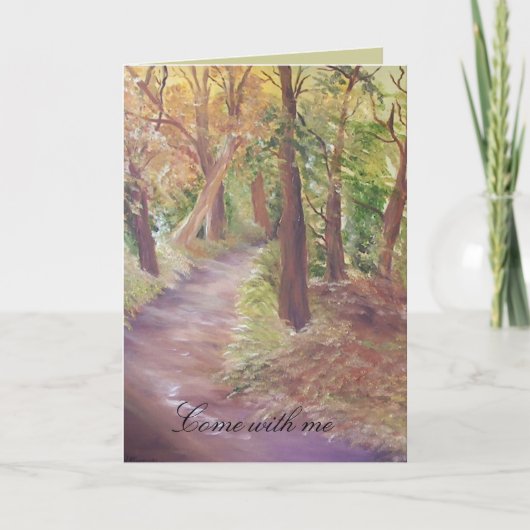 kom met me mee - kaart (Voorkant)
