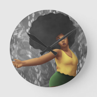 Kom met me mee ronde klok