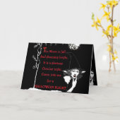 Kom met me mee vliegen! kaart (Gele Bloem)