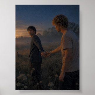 Kom met mij | Homo Kunstproject Poster