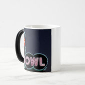 kom met speld neon teken magische mok (Voorkant links)