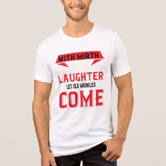 Kom met vrolijkheid en gelach Tri-Blend shirt