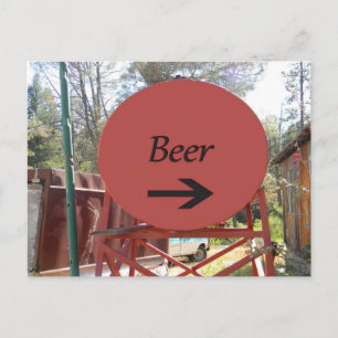 Kom naar beneden... briefkaart