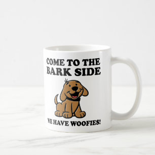 Kom naar de blaffende kant Hond Liebhebber Vet Mok