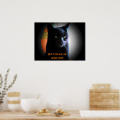 Kom naar de donkere kant. We hebben een krap Poster (Keuken)