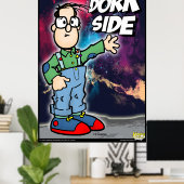 Kom naar de Dork Side Poster (Thuiskantoor)