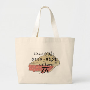 Kom naar de Griekse kant Grote Tote Bag