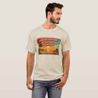 Kom naar de kust Heren T-Shirt