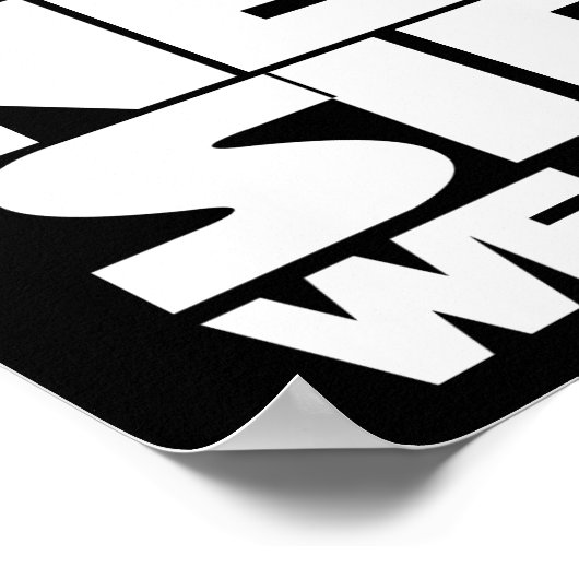 Kom naar de nerd kant we hebben Pi (klein) Poster (Hoek)