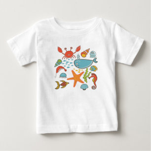 Kom naar de Zee Shore. Baby Bodysuit