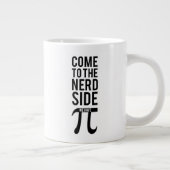 Kom naar de zijkant van de nerd grote koffiekop (Rechts)