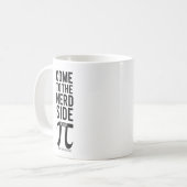 Kom naar de zijkant van de nerd koffiemok (Voorkant links)