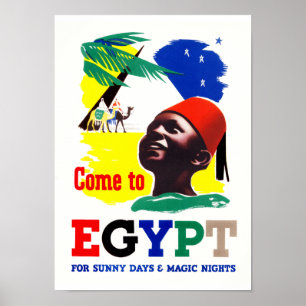 Kom naar Egypte Poster