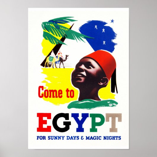 Kom naar Egypte Poster (Voorkant)