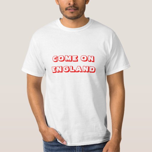 KOM NAAR ENGELAND T-SHIRT (Voorkant)