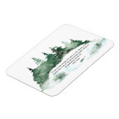 Kom naar het Bos Muir Quote Forest Magneet (Linkerzijde)