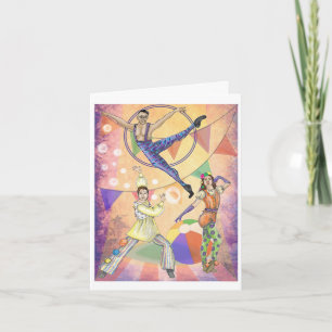 Kom naar het circus kaart