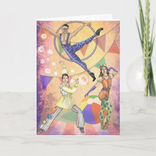 Kom naar het circus kaart