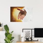 "Kom naar me toe" Jezus, Kunst afdrukken Poster (Thuiskantoor)