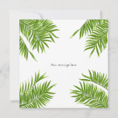 Kom naar Miami voor een onvergetelijk vrijgezellen Bedankkaart (Achterkant)