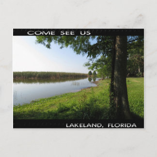 Kom naar ons toe, Lakeland FL Briefkaart