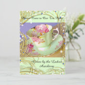 KOM NAAR ONZE PARTIJINVITATIEARA KAART (Staand voorkant)