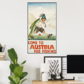 Kom naar Oostenrijk voor Geviste Poster (Thuiskantoor)