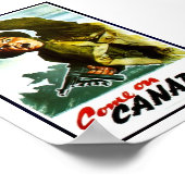 Kom op Canada! Poster (Hoek)