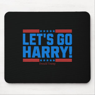 Kom op Harry, weg van de bank, je stemt! Muismat