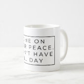 Kom op, ik heb niet de hele dag, Mok (Voorkant rechts)