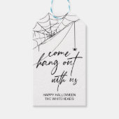 Kom op met ons Halloween party Cadeaulabel (Voorkant)