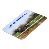 Kom op, Weekends. Magnet Magneet (Linkerzijde)