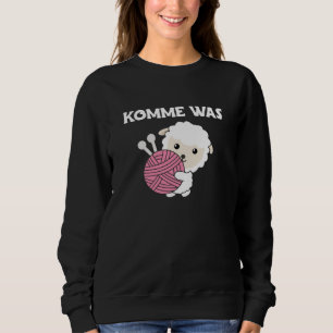Kom op welke wolkiet met wol een zoete schaap trui